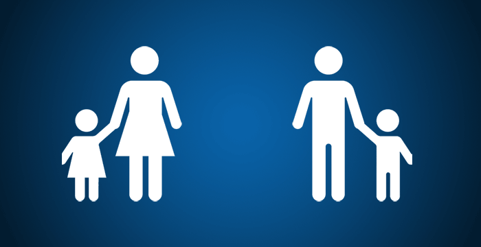 separazione dei figli